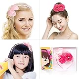 Helen hand made カチューシャ　ヘアバンド　子供　ヘッドバンド　 ヘアアクセサリー　髪飾りおしゃれベビー用ヘアバンド　お花柄 新生児 赤ちゃん 出産祝い 内祝い お宮参り 誕生日 100