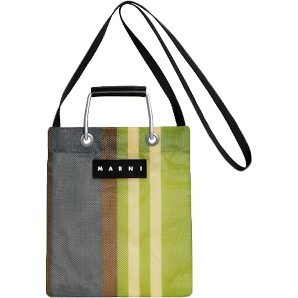 Amazon | [Marni] マルニ ストライプミニショルダーバッグ