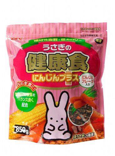 ジェックス うさぎの健康食ニンジンプラス 850g