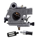 キャブレター 付き　燃料　オイル　フィルター　はSTIHL 024 026 MS240 MS260 チェーンソーに適合　社外品