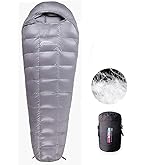 Amazon.co.jp: Fengzel Outdoor マミー型 寝袋 ダウン90% 400-2500g