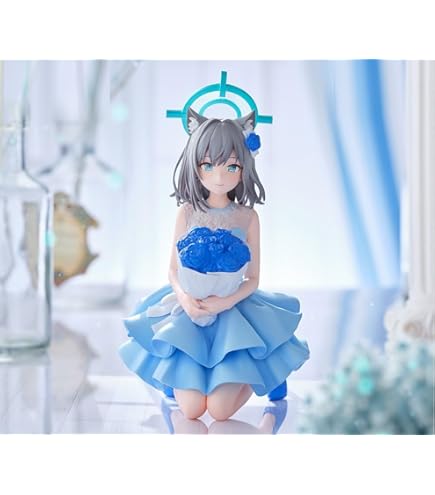 ブルーアーカイブ アズサ（水着）フィギュア専用展示ケース Amazon.co.jp: 専用 フィギュアケース エレガント ブルー