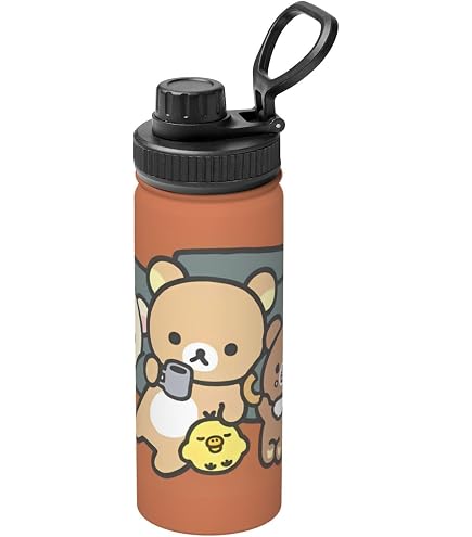 リラックマ キイロイトリ ワンダーzoo ポケットミニボトル　水筒 Amazon | Zateem 水筒 500ml 可愛い リラックマ 保温水筒 軽量タイプ