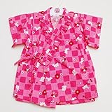 日本製 甚平スーツ ウサギ　女の子 90ｃｍ（75511)