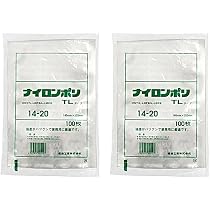 Amazon.co.jp: 福助工業 ナイロンポリ TLタイプ規格袋 12-17 （200枚