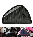 kmafm) シートベルトカバー 子供 車 パッド クッション 首 安全 グッズ サポーター (シルバー)