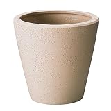 アドミナ 植木鉢 穴あき 26.5cm ライトブラウン【パーフェクトポット PF-3】 陶器 信楽焼き おしゃれ