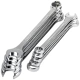 ATE Pro. USA 30071 Jumbo Wrench, SAE 10-Piece Set [並行輸入品]