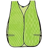 ERB 14603 S18 Non-ANSI Economy Safety Vest, Lime by ERB