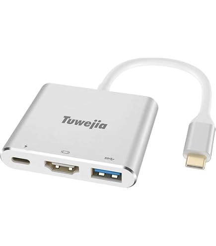 HDMI変換アダプタ USB C 高解像度 幅広い互換性 Amazon | USB C to HDMI 変換アダプタ 2-IN-1 デュアル hdmi