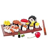 寿司ブロック　ミニブロック　小型ブロック　積み木　ホワイトデープレゼント