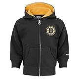 Boston Bruins Baby Zip Upパーカー ブラック