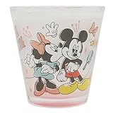 ミッキー＆ミニー[ガラスコップ]フロスト グラスディズニー