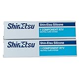 2個セット 信越シリコーン 万能シーリング剤 100ml 透明 KE45T-100 ポリエリレン手袋付き