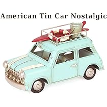 Amazon | ブリキカー ミニクーパー サーフボード ブルー