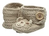 [ベイビー ディア] Baby Deer Crochet Bear (Infant) アンクルブーツ Tan/Brown 1 (2-3 Months) - M [並行輸入品]