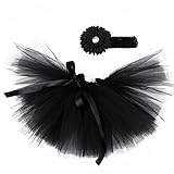 PER チュチュスカート キッズ ドレス ベビー　女の子　ヘッドバンド付き 手編み　記念撮影 小道具 ふわふわ　可愛い