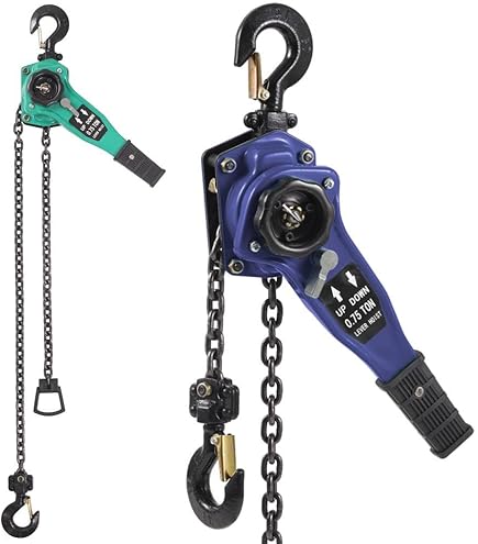 新品　レバーホイスト1.0ton ×4台 Amazon.co.jp: レバーホイスト 1.0TON 4台セット（レバーブロック
