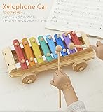 森のあそび道具シリーズ シロフォンカー Xylophone Car たたいてドレミ音を奏でる楽しい車