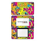 3DS スキンシール デコシール D3D-AT2 カラーモンスター ニンテンドー3DS 保護 カバーシール