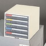 LC-5P ナカバヤシ レターケース A4 浅5段