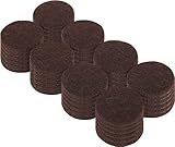 Shepherd Hardware 9425自己粘着フェルトサーフェス保護パッド、各種サイズ、46-count、ブラウン 1 Inch (48 Count) 9873 48