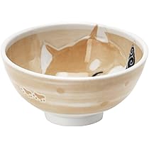 新品　日本製　笑いぬ　軽量茶碗　柴犬　ブラウン　犬 512I1WeZ8cL._AC_UL210_SR210,