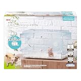 ジェックス Harmony グラスハーモニー450N ガラス製クリアケージ スターターセット ハムスター・小動物用 W47.0×D31.0×H28.2cm