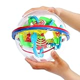 TTLIFE 3D Labyrinth Magic Rolling Globe Ball Puzzle Cubes Brain Teaser Game Sphere Maze [並行輸入品]