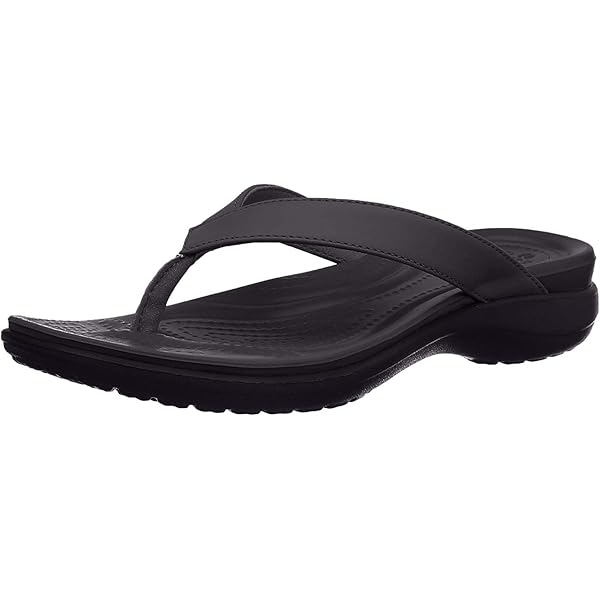 crocs capri leopard print flip