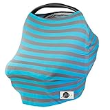 JLIKA Baby Car Seat Covers Stretchy Infant Canopy and Nursing cover for breastfeeding newborns infan