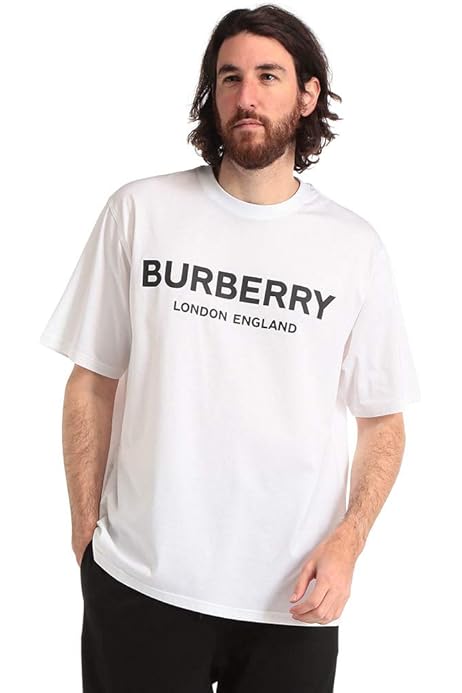 Amazon.co.jp: (バーバリー) BURBERRY 綿100％ ロゴプリント クルー  