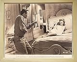 96) 額入写真【酒とバラの日々 】196２　ジャック・レモン、リー・レミック　：ＵＳＡ版当時物写真 レア貴重品大版 白黒写真