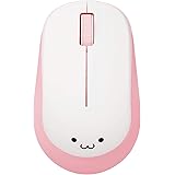 エレコム マウス ワイヤレス (レシーバー付属) Mサイズ 3ボタン BlueLED EPRIM ピンク M-DY12DBXPN