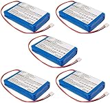 オリンピアcm911クレジットカードリーダーバッテリーCombo - Pack includes : 5 x sdpos-l1927電池