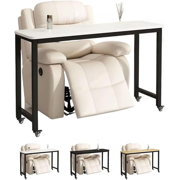 Amazon.co.jp: Rカットネイルテーブル Ⅲ ホワイト 幅80×奥行35.5×高さ