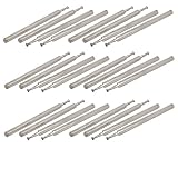 uxcell ルータービット ダイヤモンドマウントポイント ヘッド直径1.5mm 全長41mm ディスクヘッド 24個入り