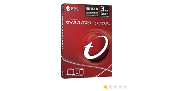 Amazon ウイルスバスター クラウド 3年 3台版 同時購入用 ウイルス対策 セキュリティ Pcソフト
