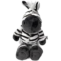 Porte-clés NICI Wild Friends Zèbre Keyling 10 Cm Neuf