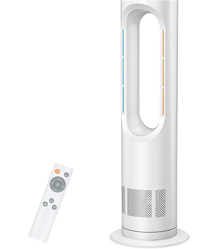 Amazon | Gujunf 扇風機 羽根なし タワーファン【2025猛暑対策・省エネ