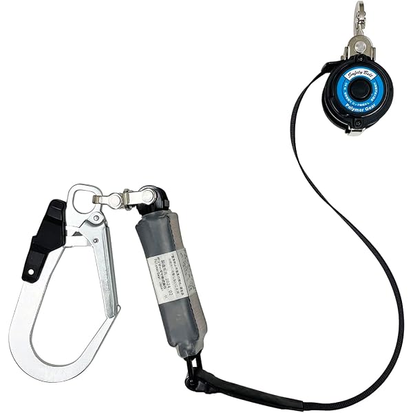 Amazon.co.jp: ポリマーギヤ フルハーネス用 ダブルランヤード 常時巻