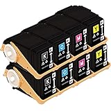 【横トナ】エプソン用 LPC3T33 互換トナー ４色×２セット（ブラック 2本 シアン 2本 マゼンタ 2本 イエロー 2本） Mサイズ LP-S7160 LP-S7160Z