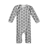 100 %メリノウールベビー/幼児用ロンパース – グレー( 3months-24months ) カラー: グレー