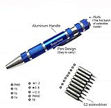 すべて1つのscrewsdriver t5 t6スクリュードライバー1.2 MM 0.8 MM