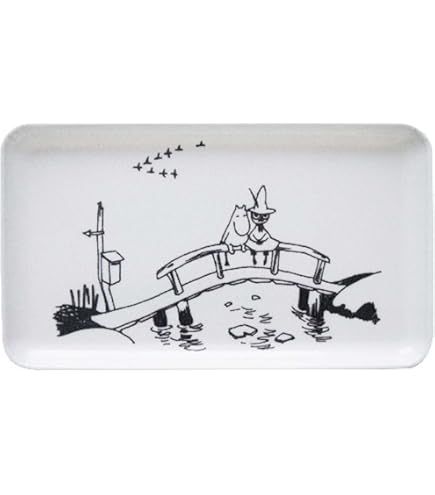 Amazon｜アラビア ムーミン トレー 27x20cm ウインターワンダー トレイ