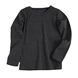 Karchi 子供服 ボトムシャツ 長袖 しっかり 無地 鮮やか 素敵 色物 ハイクオリティー 女の子 男の子 秋冬 12色選べる 90 100 110 120 130 安値 ルームウェア 寝間着 ミ