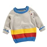 todaiesセーターカーディガン幼児用男の子女の子ハートセーターニットプルオーバー暖かいコートClothes 2017 3-4T グレー