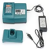 【POWERGIANT】MakitaマキタBL1430 BL1830 リチウムイオンバッテリー充電器 7.2‐18V汎用 Li-ion・NiMh・NiCd電池パック全対応 スライド式と差込式兼用充電器
