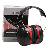 Safety Ear Muffs Shooters Hearing Protection Folding-Padded Head Band Ear Cups, Black Certified S3.1