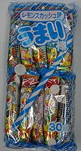 Amazon やおきん うまい棒 レモンスカッシュ味 30本 うまい棒 駄菓子 通販